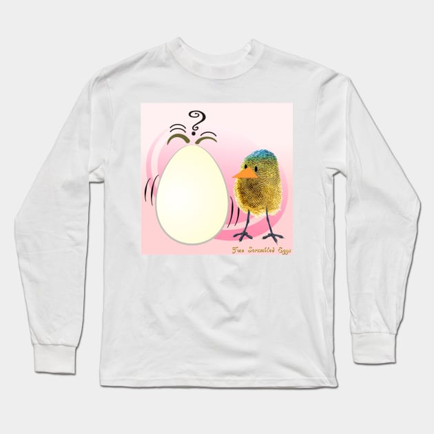 Two Scrambled Eggs Long Sleeve T-Shirt by Kartoon